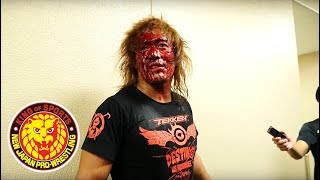 WRESTLING DONTAKU 2018 (May 4) - Post-match Interview [6th match]