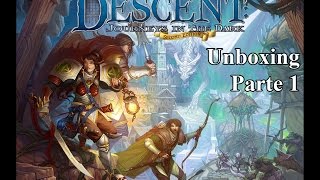 DESCENT Viaggi nelle Tenebre UNBOXING parte 1