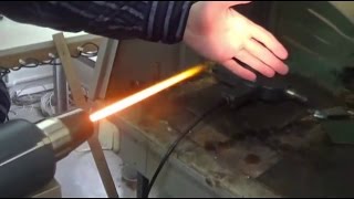 Плазменая горелка - Горыныч и получение наноалмазов из спирта