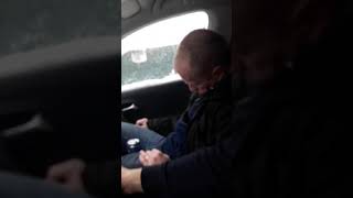Ронандаи Точик такси дар русия. бо як алкаш во хурд,