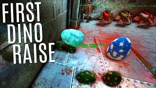 1ST EXTINCTION RAISE and Turret Towers - Official Extinction PVP (E9) - ARK Survival
