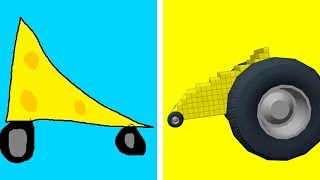 Scrap Mechanic - We Build What You Draw - The BIG Cheese | JeromeACE