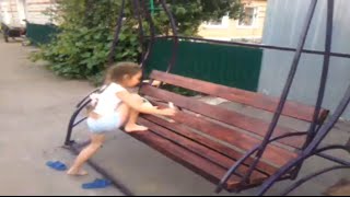 Садовые качели своими руками (2 часть)