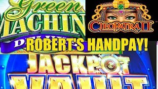 HANDPAY! ROBERT M FOR THE WIN! SLOT MACHINE FUN