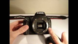 Canon EOS 500D/T1i/KissX3 Tutorial Video 1 Camera Body & Controls