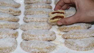 حلوة العيد التركية بالتفاح بمقادير بسيطة تذوب في الفم ويعشقونها الكبار قبل الصغار??