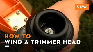 How to Wind a Trimmer Head