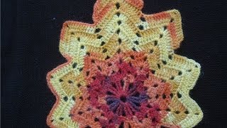 ВЯЗАНИЕ КРЮЧКОМ КЛЕНОВЫЙ ЛИСТ.maple-leaf
