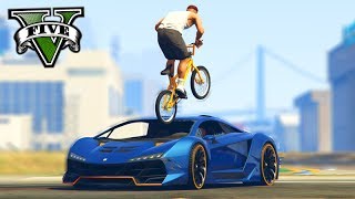 GTA V Online: BMX vs SUPER CARROS - O JOGO IMPOSSÍVEL!!!