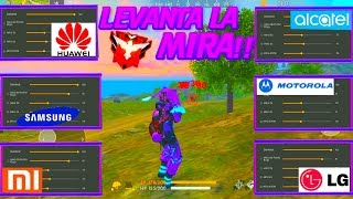 LA CONFIGURACIÓN PERFECTA PARA LEVANTAR LA MIRA Y DAR TIROS A CABEZA EN TODOS LOS DISPOSITIVOS