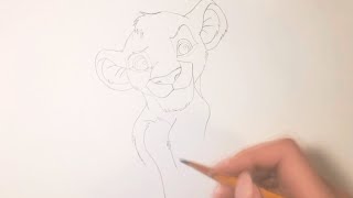 Как нарисовать СИМБУ за одну минуту | ОБЗОР  How to draw SIMBA one minute | REVIEW