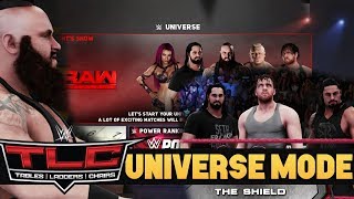WWE 2K18 Universe Mode EP1 "THE SHIELD Reunion" - Tables, Ladders, Chairs PPV (Episode 1)