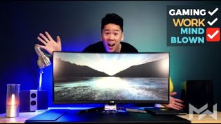 Most VERSATILE ULTRAWIDE Monitor for EVERYTHING! BenQ EX3501R 35" Ultrawide Curved Monitor Review