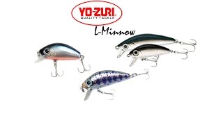 Воблер Yo Zuri L-Minnow. Подводная сьемка. Underwater