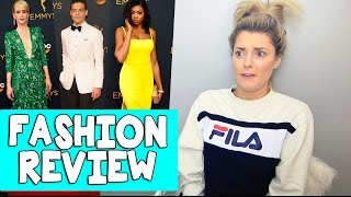 EMMY FASHION REVIEW 2016 // Grace Helbig