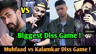 Muhfaad vs Kalamkar Diss Game !! | Muhfaad Reply Diss Track for Raftaar and Krsna full Story