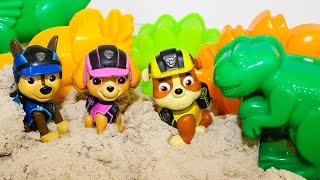Щенячий патруль новые серии ДИНОЗАВРЫ Мультфильмы 2017 Развивающие мультики про игрушки PAW PATROL