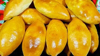 ПИРОЖКИ с ЯЙЦОМ и ЛУКОМ - как ПУХ! Самое Простое Тесто! Лучший Рецепт Кулинарная Минутка ТВ