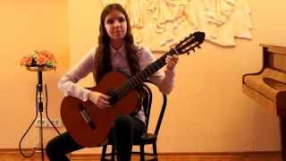 Аргентинская мелодия   М Л Анидо  (  гитара  )