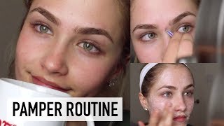 MINI PAMPER NIGHT ROUTINE 2017! | Mel Joy
