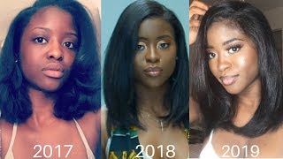 Straightening my Type 4 Hair:  ANNUAL Professional Silk Press