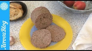 Рубленная колбаса из куриных потрошков