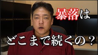 仮想通貨　この暴落はどこまで続くのか？　暗号通貨