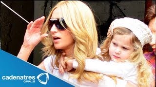 Hija de Geraldine Bazán es víctima de bullying / Geraldine Bazan's daughter is a victim of
