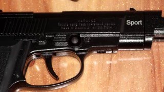 Обзор пневматического газобаллонного пистолета от фирмы "АНИКС"  А - 101 Магнум, в версии "спорт."
