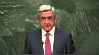 Armenia President Serzh Sargsyan: Full Speech at the UN (English)- 29th September, 2015