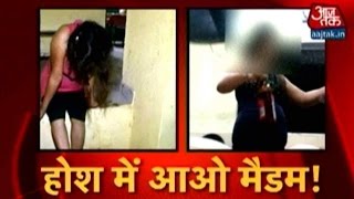 Drunk Woman Goes Out Of Control In Dehradun