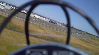 Parkzone T-28 D Trojan FPV Hits Tree!