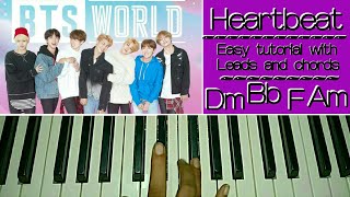 BTS (방탄소년단) ‘Heartbeat (BTS WORLD OST) Easy Piano Tutorial -
