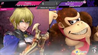 Smash à Lez Bi-Monthly #25 - Pablo (Byleth) Vs. Warlon (Donkey Kong) - Winner R3