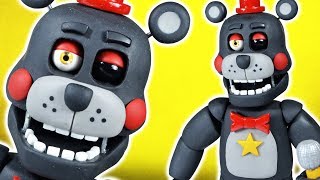 Handmade LEFTY ★ FNAF 6 (Freddy Fazbear's Pizzeria Simulator) ➤ Polymer clay Tutorial ✔ Giovy Hobby