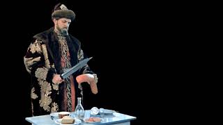 Скачать хромакей - видео нарезка колбасы