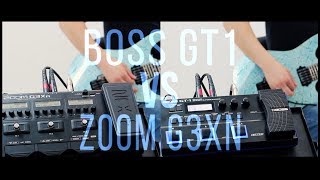 The Best Guitar Amp Modeler with 200$ Budget? (Zoom G3Xn vs Boss GT1)