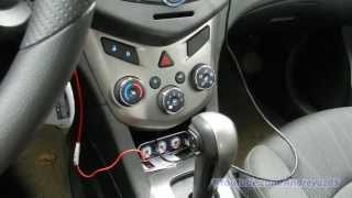 Установка противотуманных фар AVEO Sonic T300 подключение без активации