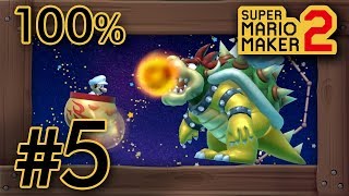 Super Mario Maker 2 - Story Mode Part 5 - 100% Walkthrough