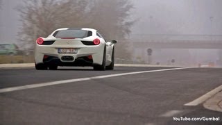 Ferrari 458 Italia - Massive Accelerations & LOUD Revs!!