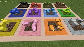 Как сделать плоскую ферму животных в Minecraft