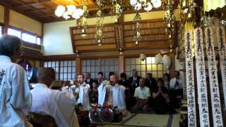 2011年8月23日　神奈川県大和市　日蓮宗　西鶴寺　盂蘭盆施餓鬼会大法要