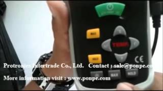 DT-625 การใช้งานเครื่องวัดอุณหภูมิ ความชื้น Thermo-Hygrometer