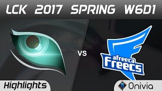 KDM vs AFS Highlights Game 2 LCK Spring 2017 W6D1 Kongdoo Monster vs Afreeca Freecs