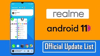 Realme Android 11 Update List is here - [Official Details]
