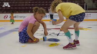 Gopher Loyalty Program: Painting the Ice at Ridder Arena!