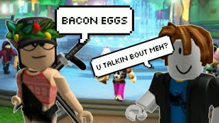 SONG LYRIC PRANK THANK YOU,NEXT(ARIANA GRANDE) (ROBLOX)