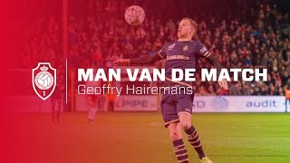 Man van de match #KVKANT I  Geoffry Hairemans