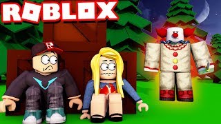 CHOWAMY SIĘ PRZED STRASZNYM KLAUNEM W ROBLOX?! - Vito i Bella