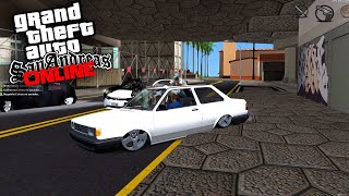 GTA:SA - ROLE CHAVE COM VOYAGE BRANCO REBAIXADO - MTA:SA